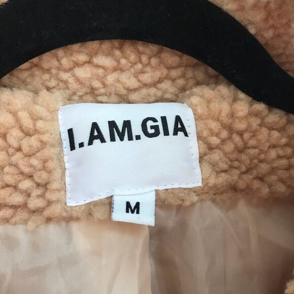 I.AM.GIA Teddy Pixie Coat Caramel - Picture 8 of 10